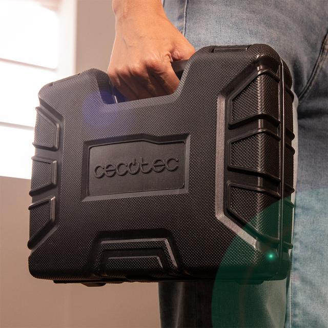 Remachadora manual FixerForce 4000 Full equip Rivettatrice manuale. Regolazione senza chiave. Compresi 4 ugelli di diverse dimensioni e punte per trapano.  Valigetta e 400 rivetti inclusi.