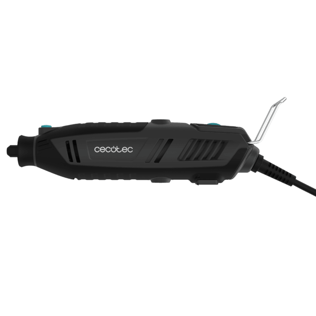 Multihand 200 Power Mini outil multifonction d'une puissance de 200 W. Écran pour le contrôle et le réglage de la vitesse. Inclus : coffret et 256 accessoires.