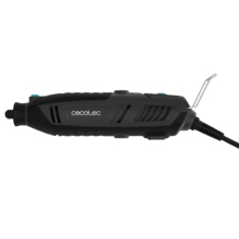 Multihand 200 Power Mini outil multifonction d'une puissance de 200 W. Écran pour le contrôle et le réglage de la vitesse. Inclus : coffret et 256 accessoires.