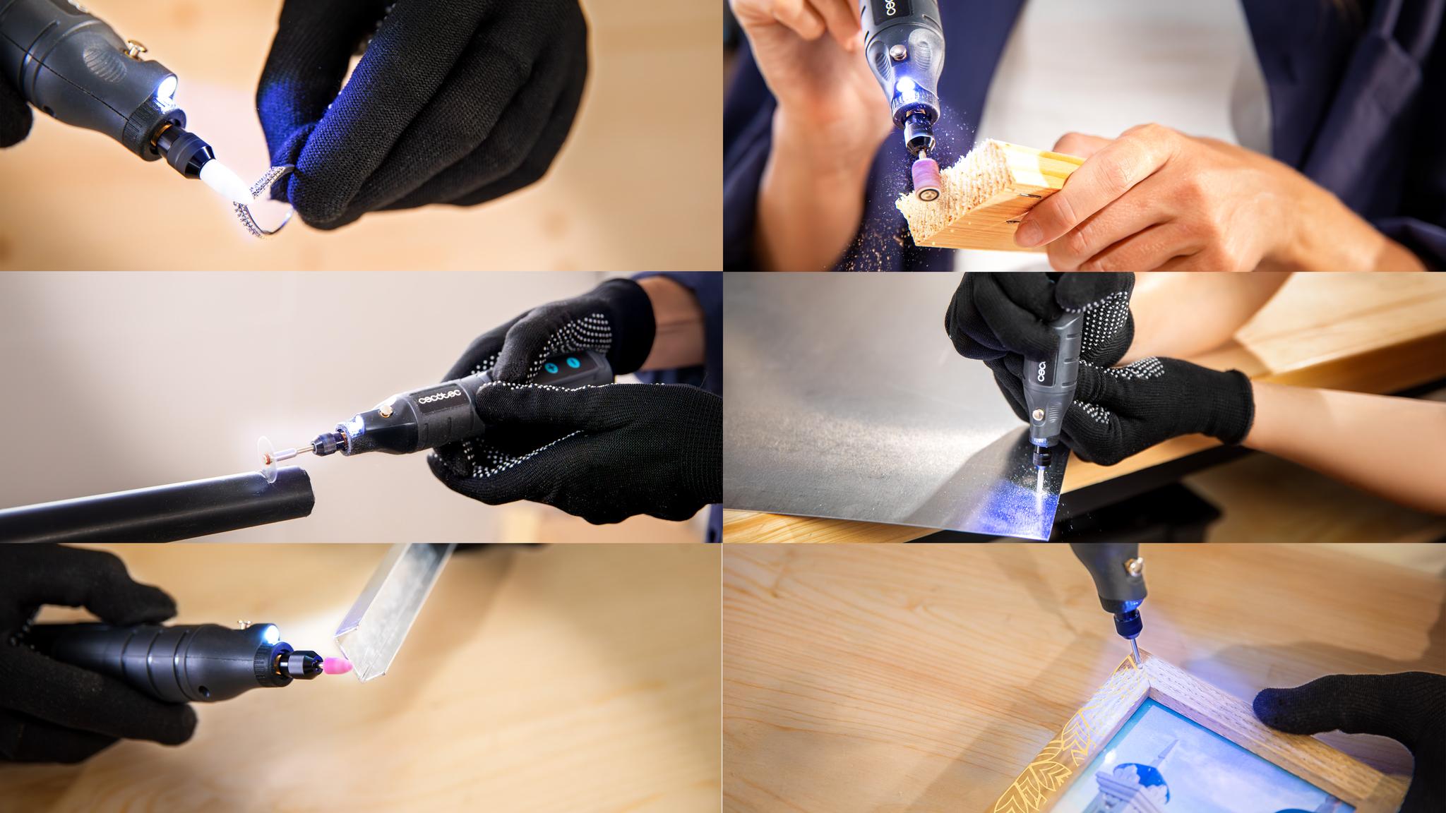 Set de 74 accesorios.