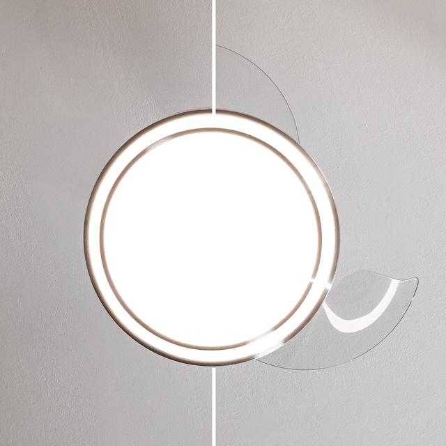 EnergySilence Aero 4300 lnvisible Double Metal Ventilador de Techo con Luz de 35W, 6 Velocidades, Aspas Retráctiles, Doble Altura de Luz y Mando a Distancia