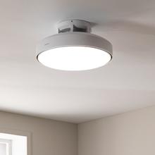 EnergySilence LampAero 7500 SeaBreeze Ventilador de Techo Bladeless de 15 W con 6 Velocidades de brisa, Mando a Distancia, Temporizador y Luz Regulable