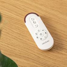 EnergySilence LampAero 7500 SeaBreeze Ventilador de Techo Bladeless de 15 W con 6 Velocidades de brisa, Mando a Distancia, Temporizador y Luz Regulable