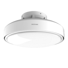 EnergySilence LampAero 7500 SeaBreeze Ventilador de Techo Bladeless de 15 W con 6 Velocidades de brisa, Mando a Distancia, Temporizador y Luz Regulable