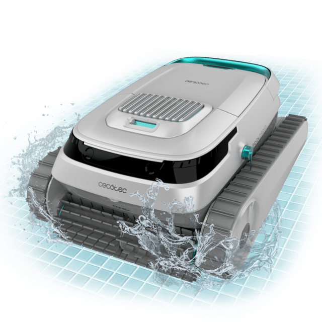 Conga Pooldroid 5000 TotalClean Pearl limpiando fondo de piscina