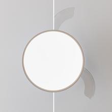 EnergySilence Aero 4300 Invisible White Ventilador de techo de 35W con 6 Velocidades, Aspas Retráctiles, Mando a Distancia y Luz LED con 3 Intensidades.