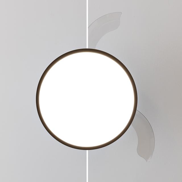 EnergySilence Aero 4300 Invisible Steel Ventilador de Techo de 35W con 6 Velocidades, Aspas Retráctiles, Mando a Distancia y Luz LED con 3 Intensidades