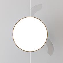 EnergySilence Aero 4320 Invisible Wood&White Ventilador de techo de 35W con 6 Velocidades, Aspas Retráctiles, Mando a Distancia y Luz LED con 3 Intensidades