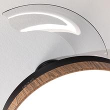 EnergySilence Aero 4320 Invisible Wood&Black Ventilador de techo de 35W con 6 Velocidades, Aspas Retráctiles, Mando a Distancia y Luz LED con 3 Intensidades