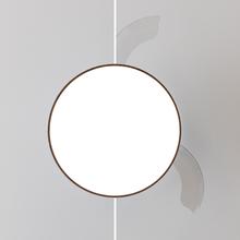 EnergySilence Aero 4320 Invisible Wood&Black Ventilador de techo de 35W con 6 Velocidades, Aspas Retráctiles, Mando a Distancia y Luz LED con 3 Intensidades