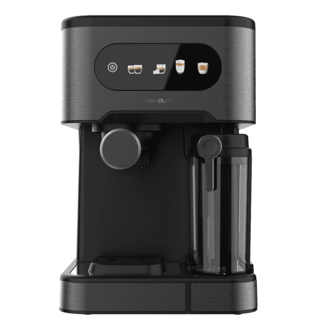 Power Espresso 20 ColdBrew Latte Cafetera semiautomática con sistema Coldbrew, pantalla táctil y depósito de leche.