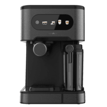 Power Espresso 20 ColdBrew Latte Cafetera semiautomática con sistema Coldbrew, pantalla táctil y depósito de leche.