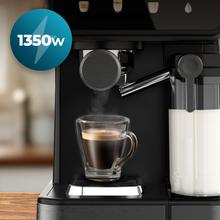 Power Espresso Touch ColdBrew Latte Cafetera semiautomática con sistema Coldbrew, pantalla táctil y depósito de leche.