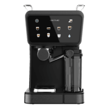 Power Espresso Touch ColdBrew Latte Cafetera semiautomática con sistema Coldbrew, pantalla táctil y depósito de leche.