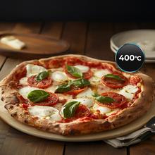 Fun Pizza&Co Mamma Mía Window Horno eléctrico para pizza de 1200 W con ventana, temporizador, temperatura ajustable y palas de acero.