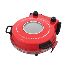 Fun Pizza&Co Mamma Mía Window Forno elettrico per pizza da 1200 W con finestra, timer, temperatura regolabile e pale in acciaio.