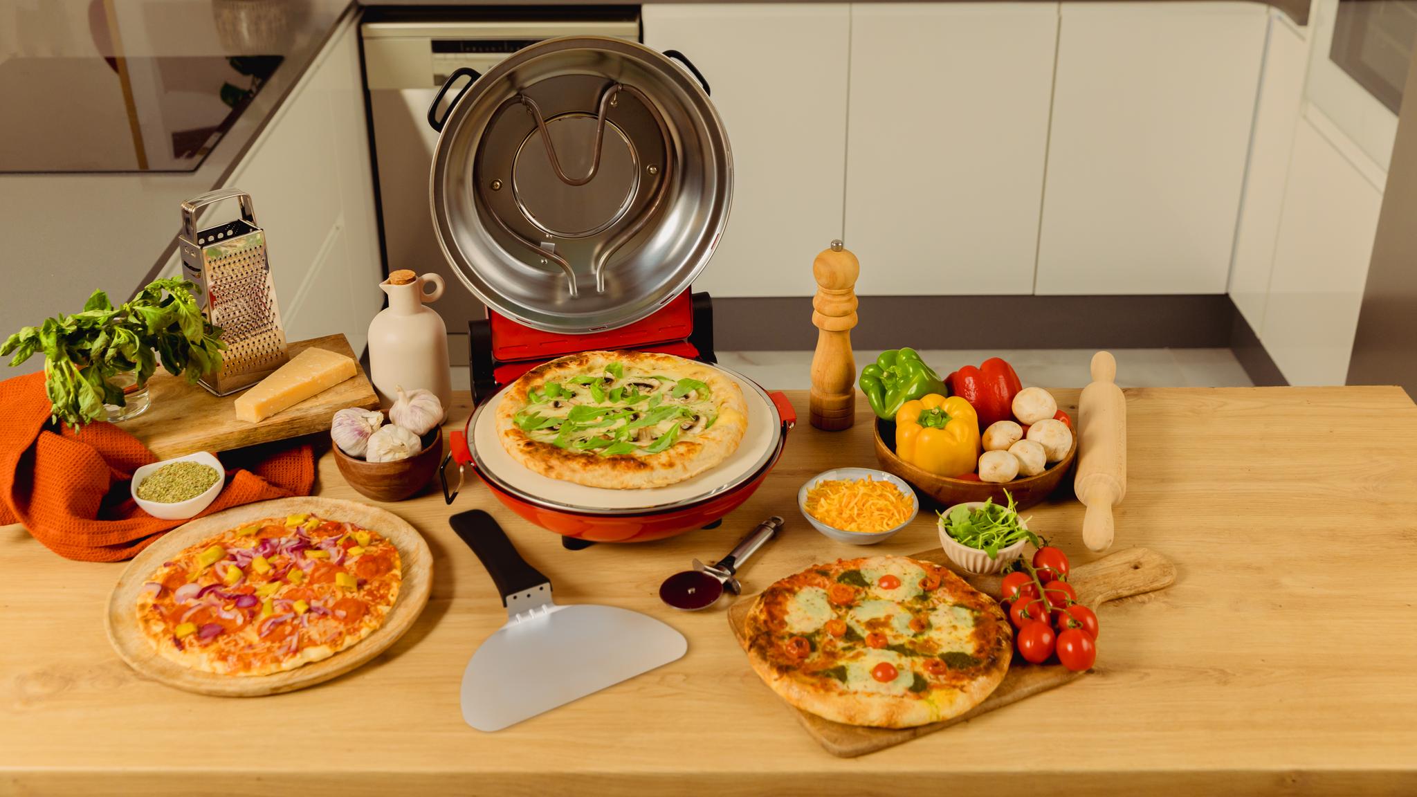 Pizzas perfectas y crujientes en casa