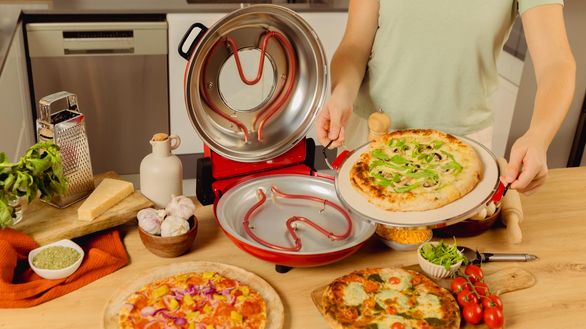 Cocción uniforme, pizzas perfectas