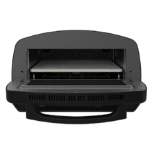 Pizza&Co 500 Max Horno para pizza multifuncional de 13L con control digital, amplio rango de temperatura, ahumado, y accesorios.