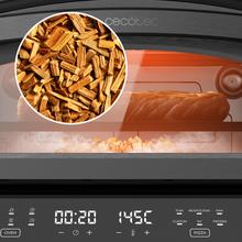 Pizza&Co 500 Max Horno para pizza multifuncional de 13L con control digital, amplio rango de temperatura, ahumado, y accesorios.