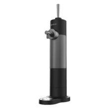 BeerFlow 500 Dispensador portátil para latas y botellas, con control de espuma, fácil de limpiar y almacenar.