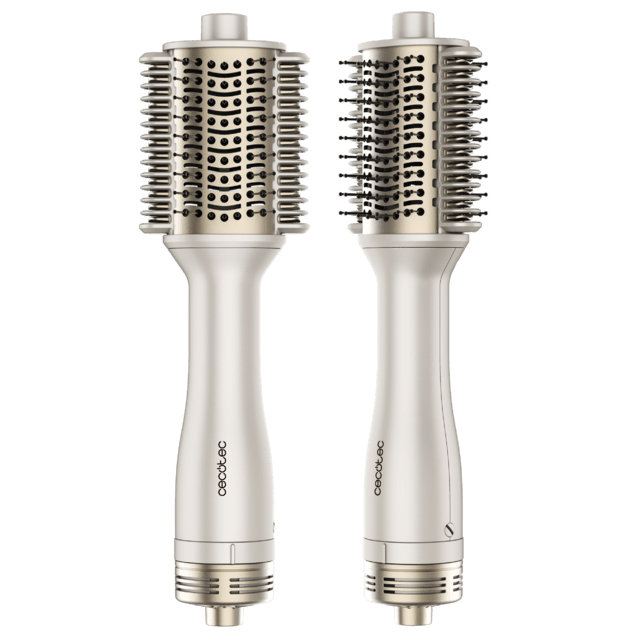Air DryBold Cepillo de aire con placas calefactoras, 1200W, Seca, Alisa, Moldea, Da Volumen y Desenreda, Generador de Iones, Temperaturas Controladas para Cabello Húmedo y Seco, 3 Modos de Uso, Punta Fría para Moldeado Cómodo