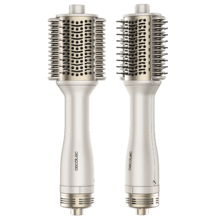 Air DryBold Cepillo de aire con placas calefactoras, 1200W, Seca, Alisa, Moldea, Da Volumen y Desenreda, Generador de Iones, Temperaturas Controladas para Cabello Húmedo y Seco, 3 Modos de Uso, Punta Fría para Moldeado Cómodo