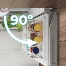 Bolero CoolMarket Combi 335 White E Frigorífico combi blanco de libre instalación, 195,3cm alto por 59,5cm ancho, Capacidad 335L, No Frost, Compresor Inverter Plus, Cajón temperatura variable Fresh Flex, Cajón con control de humedad,  Multi AirFlow, Fast Cooling y Fast Freezing, Luz Led, Apertura 90º,  Control electrónico, Puerta Reversible, Estantes de cristal y Clase E.