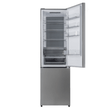 Bolero CoolMarket Combi 405 MC Inox D Frigorífico Combi 2m NoFrost en acabado Inox, Tecnología MAX INSIDE, CoolMatrix, Cajón Convertible Freshness Flex Hub (0ºC/+4ºC/+7ºC), Display FullColor, Compresor Inverter Plus, Ultra Silencioso 37dB, Clase D y Sistema Modo ECO, Fast Cooling, Ultra Fast Freezing y Puerta reversible.