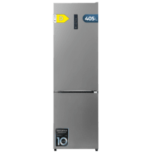 Bolero CoolMarket Combi 405 MC Inox D Frigorífico Combi 2m NoFrost en acabado Inox, Tecnología MAX INSIDE, CoolMatrix, Cajón Convertible Freshness Flex Hub (0ºC/+4ºC/+7ºC), Display FullColor, Compresor Inverter Plus, Ultra Silencioso 37dB, Clase D y Sistema Modo ECO, Fast Cooling, Ultra Fast Freezing y Puerta reversible.