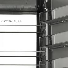 Bolero CoolMarket Combi 405 WL White Inox D Refrigerador combinado em aço inoxidável branco com MAX INSIDE, MetalFlex Cooling, Fresh Flex, Elite Grey, ADF+ Anti-odor, Display colorido, Total NoFrost, Porta reversível, Compressor Inverter Plus, Ultra Silencioso 37dB, Modo ECO, Congelamento ultrarrápido, Resfriamento rápido, Classe energética D