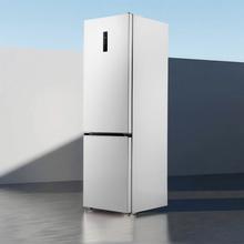 Bolero CoolMarket Combi 405 WL White Inox D - Frigorífico Combi con MAX INSIDE, MetalFlex Cooling, Fresh Flex, Elite Grey, ADF+ Antiolores, Display Full Color, Total NoFrost, Puerta Reversible, Compresor Inverter Plus, Ultra Silencioso 37dB, Modo ECO, Ultra Fast Freezing, Fast Cooling, Clase Energética D