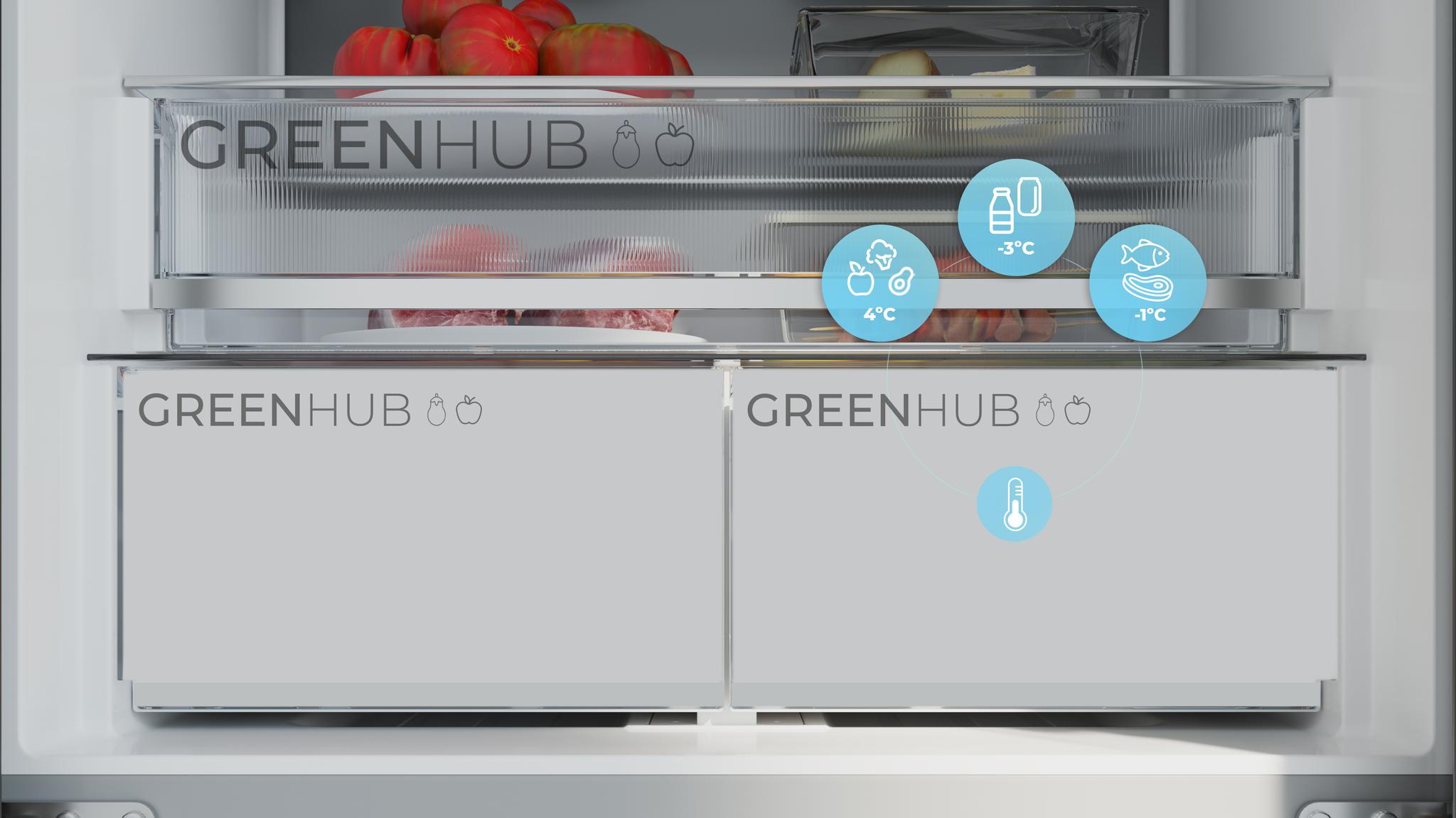 DualFlexHub: frigorífico o congelador