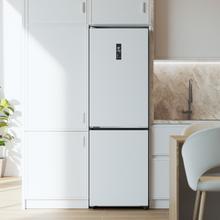 Bolero CoolMarket Combi 409 White E Weißer Kombikühlschrank, MAX INSIDE mit VIP-Technologie, Schublade mit variabler 6-Temperaturen-Regelung und Feuchtigkeitskontrolle, Total No Frost, Inverter Plus-Kompressor, Multi AirFlow, 409 l, 185 x 59,5 cm, Schnellkühl- und Schnellgefrierfunktionen, Smart-Modus, Green HUB XL, Außendisplay, Türen wechselbar, Glasböden, Klasse E.