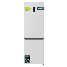 Bolero CoolMarket Combi 409 White C Frigorífico Combi Blanco, Clase C, MAX INSIDE con VIP tech, Cool Matrix, Cajón Variable 6 temperaturas con control de humedad, Total No Frost, Compresor Inverter Plus, Multi AirFlow, 409 L, 185x59,5cm, Funciones Fast Cooling y Fast Freezing, Modo Smart, Green HUB XL, Display Exterior, Puertas Reversibles, Botellero y Bandejas Cristal.