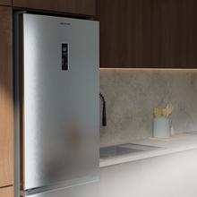 Bolero CoolMarket Combi 409 Inox C Frigorífico Combi Inox, Clase C, MAX INSIDE con VIP tech, Cool Matrix, Cajón Variable 6 temperaturas con control de humedad, Total No Frost, Compresor Inverter Plus, Multi AirFlow, 409 L, 185x59,5cm, Funciones Fast Cooling y Fast Freezing, Modo Smart, Green HUB XL, Display Exterior, Puertas Reversibles, Botellero y Bandejas Cristal.
