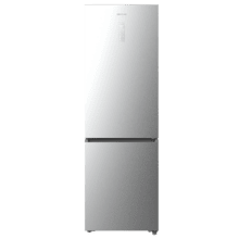 Bolero CoolMarket Combi 456 Inox E Kombi-Kühlschrank aus Inox, MAX INSIDE mit VIP-Technologie, Cool Matrix, Schublade mit variabler 6-Temperaturen-Steuerung und Feuchtigkeitskontrolle, Total No Frost, Inverter Plus-Kompressor, Multi AirFlow, 456 l, 201 x 59,5 cm, Schnellkühl- und Schnellgefrierfunktionen, Smart-Modus, Green HUB XL, Außendisplay, Türen wechselbar, Flaschenregal, Glasböden und Klasse E.