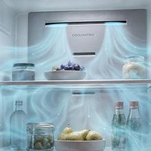 Bolero CoolMarket SBS 623 Black Glass E Frigorífico Americano SBS acabado cristal negro con Super Capacidad de 623L, Laterales 8mm, Freshness Flex HUB 25L con Modos Green, Chill y Fresh, Display Full Color, MetalFlex Cooling, Green HUB con HumidPad, Anti-bacteria Freshness, AuraLED, Multi AirFlow, Total NoFrost, Compresor Inverter Plus, Fast Freezing & Cooling, Modo Smart y Apertura Puerta 90º
