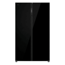 Bolero CoolMarket SBS 623 Black Glass E Frigorífico Americano SBS acabado cristal negro con Super Capacidad de 623L, Laterales 8mm, Freshness Flex HUB 25L con Modos Green, Chill y Fresh, Display Full Color, MetalFlex Cooling, Green HUB con HumidPad, Anti-bacteria Freshness, AuraLED, Multi AirFlow, Total NoFrost, Compresor Inverter Plus, Fast Freezing & Cooling, Modo Smart y Apertura Puerta 90º