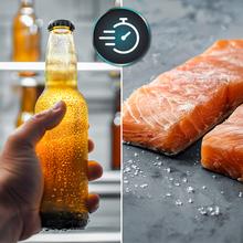 Bolero CoolMarket FD 579 Inox E Frigorífico americano de porta francesa em acabamento de aço inoxidável com Super Capacidade 576L, Arrefecimento MetalFlex, HUB Verde XL, HUB Verde Duplo, Pegas de Metal, AuraLED, Ecrã Interior Eletrónico, Total NoFrost, Compressor Inverter Plus, Arrefecimento Rápido & e Modo Inteligente