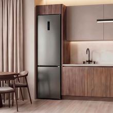 Bolero CoolMarket Combi 405 WL Elite Black Peach D - Frigorífico Combi Black Peach con interior Elite Grey y MAX INSIDE, MetalFlex Cooling, Fresh Flex, Elite Grey, ADF+ Antiolores, Display Full Color, Total NoFrost, Puerta Reversible, Compresor Inverter Plus, Ultra Silencioso 37dB, Modo ECO, Ultra Fast Freezing, Fast Cooling, Clase Energética D