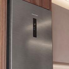 Bolero CoolMarket Combi 405 WL Elite Black Peach D - Frigorífico Combi Black Peach con interior Elite Grey y MAX INSIDE, MetalFlex Cooling, Fresh Flex, Elite Grey, ADF+ Antiolores, Display Full Color, Total NoFrost, Puerta Reversible, Compresor Inverter Plus, Ultra Silencioso 37dB, Modo ECO, Ultra Fast Freezing, Fast Cooling, Clase Energética D