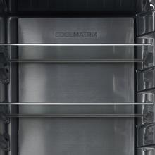 Bolero CoolMarket Combi 405 MC Elite Black Glass D Frigorífico Combi con interior Elite Grey y MAX INSIDE, CoolMatrix, Fresh Flex, Elite Grey, Display Full Color, Total NoFrost, Puerta Reversible, Compresor Inverter Plus, Ultra Silencioso 37dB, Modo ECO, Ultra Fast Freezing, Fast Cooling, Clase Energética D