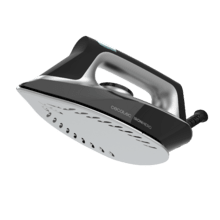 IronHero H-2800 Station Centro de planchado vertical de 2800 W con suela cerámica Turbo Slide y vapor continuo de 135 g/min, ideal para eliminar arrugas fácilmente.Incluye tecnología I-Pump, punta de precisión, control de temperatura y sistema antical Cyclo Clean para un rendimiento duradero. Seguridad garantizada con apagado automático Smart Auto Off.
