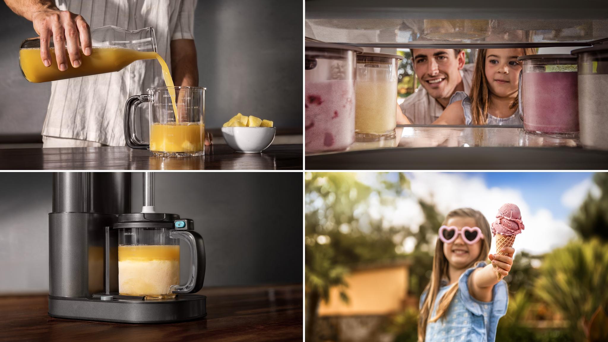 Helados artesanos en 5 minutos y solo tres pasos