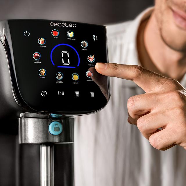 Gelatec 2100 Gelatiera con 11 programmi per una personalizzazione totale con 3 semplici step.