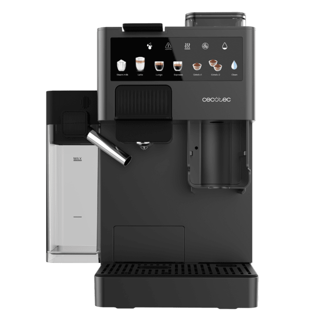 Freestyle Grind & Latte Macchina da caffè a capsule con macinacaffè e serbatoio per il latte.