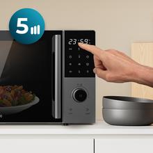 Proclean 2800 Microondas digital con botones táctiles y knob de 28L y 900 W.