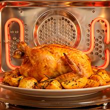 Proclean 2800 Microondas digital con botones táctiles y knob de 28L y 900 W.