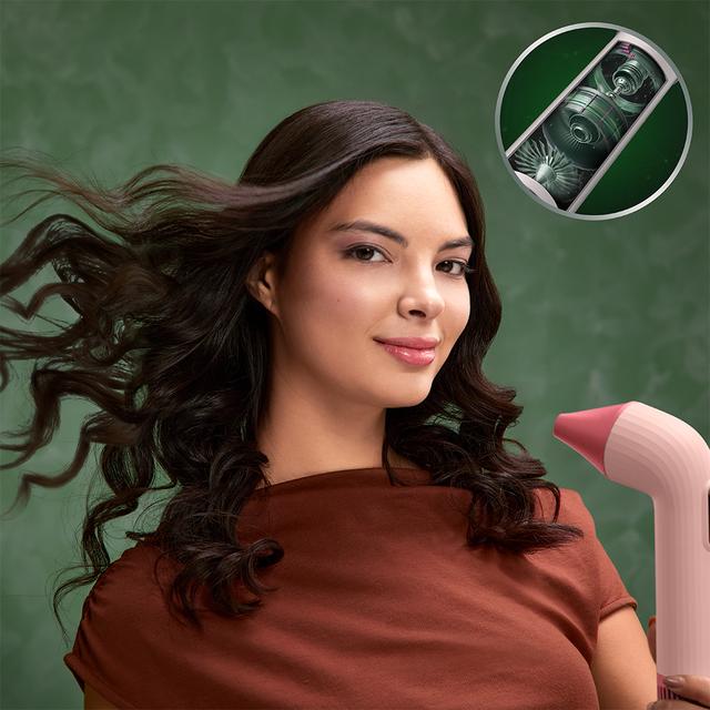 IoniCare Dry&Keratin Olive Secador de pelo brushless con la tecnología NutriSerum, 107000 rpm, 1200W y función iónica